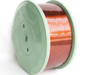 Enamelled Rectangular Copper Wire