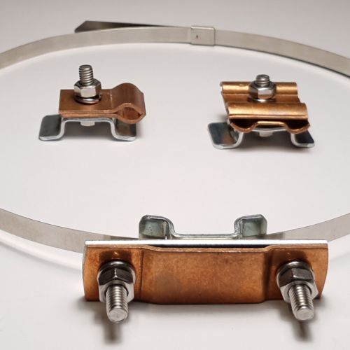Earth Clamps for Busbar, Copper Cables and Galvanized Conductors