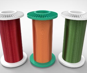 Enamelled Copper Round & Flat Wire 