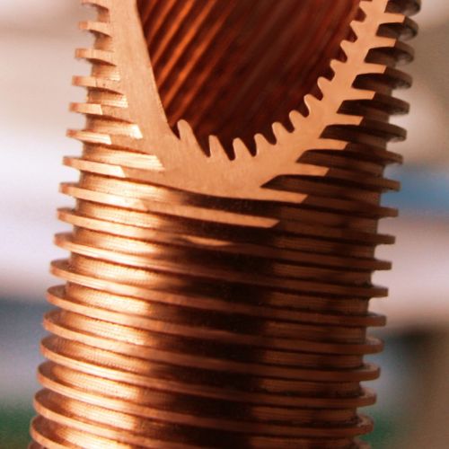 Grooved Copper Tube