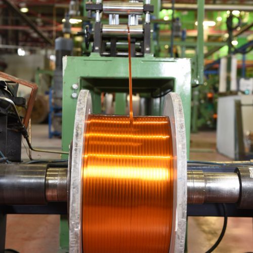Enamelled Copper Round & Flat Wire 