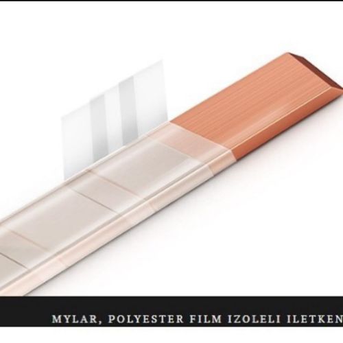 Copper Flat Wire Mylar Insulated Conductor